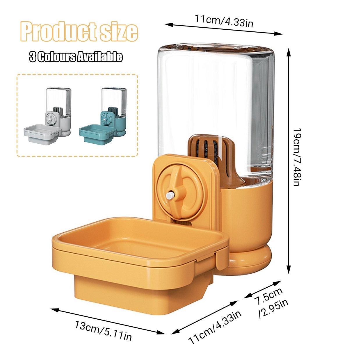 Rabbit Drinking Fountain Drinking Kettle Water Feeder Hanging Type Automatic Leak-proof Large Capacity Pet Water Bowl