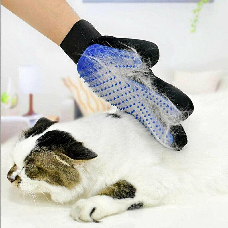 Touch Cleaning Brush Magic Glove Pet Dog Cat Massage Hair Removal Grooming Comb