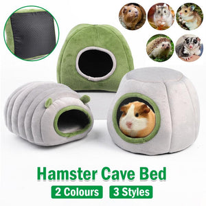 Soft Small Animal Guinea Pig Cozy Warm Pet Tent Hamster House Hideout Cave Bed