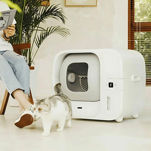 Furbulous Smart Cat Litter Box Automatic Self-Cleaning with App Control and Remote Monitoring