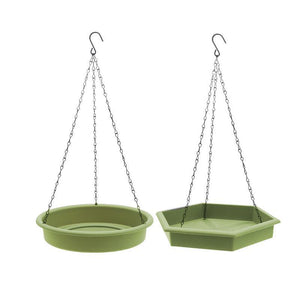 2PCS Outdoor Garden Hanging Bird Feeder