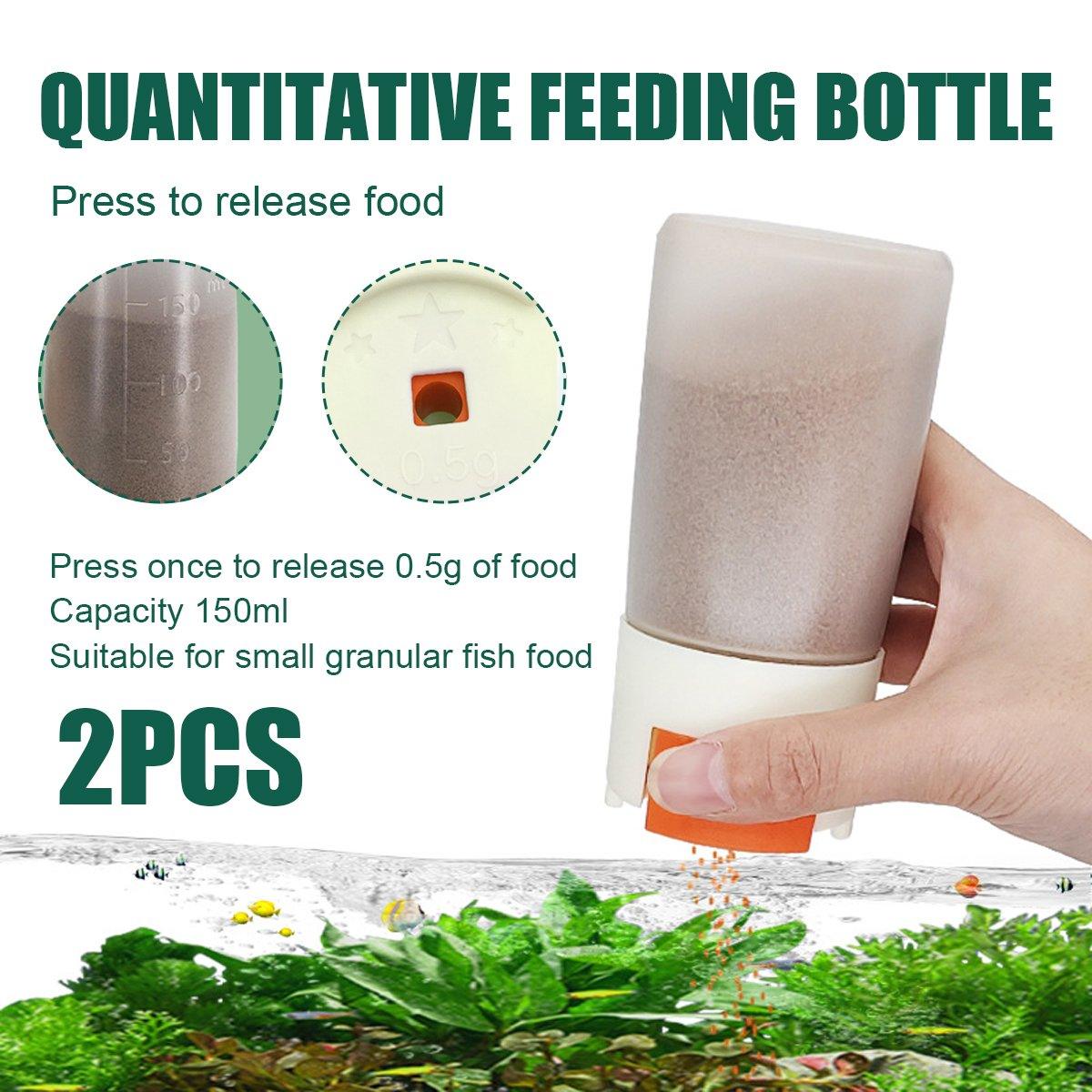 Fish Food Feeding Bottle Feed Sub-packaging Storage Moisture-proof