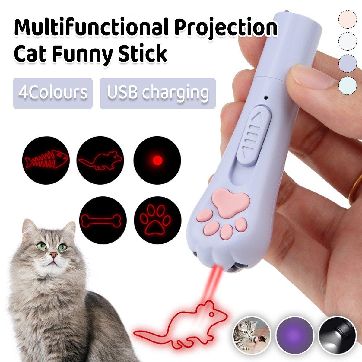 Playing Toy Dog Pet Laser Pointer LED Interactive Cat Claw Shape