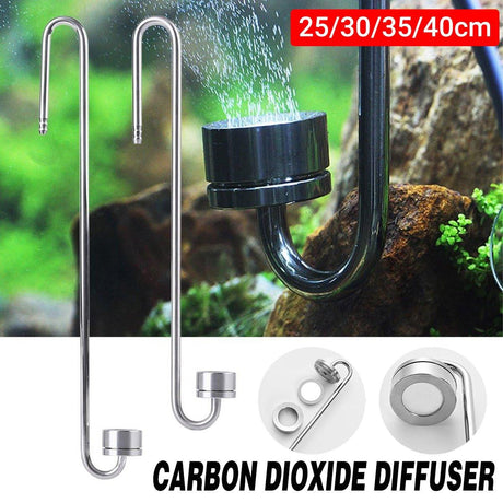 Stainless Steel CO2 Diffuser for Aquarium Plants