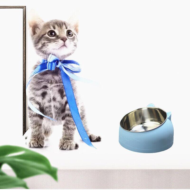 Non-slip Stainless Steel Cat Bowls 7 Colours