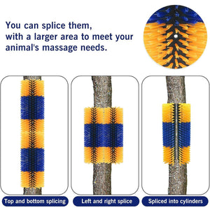 Multifunctional Livestock Brush Nylon Bristles for Horses, Cows & Goats