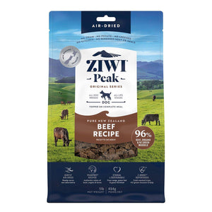 ZIWI Peak Air-Dried Beef Dog Food | Best Dry Dog Food for Dogs & Puppies | 454g, 1kg, 2.5kg, 4kg