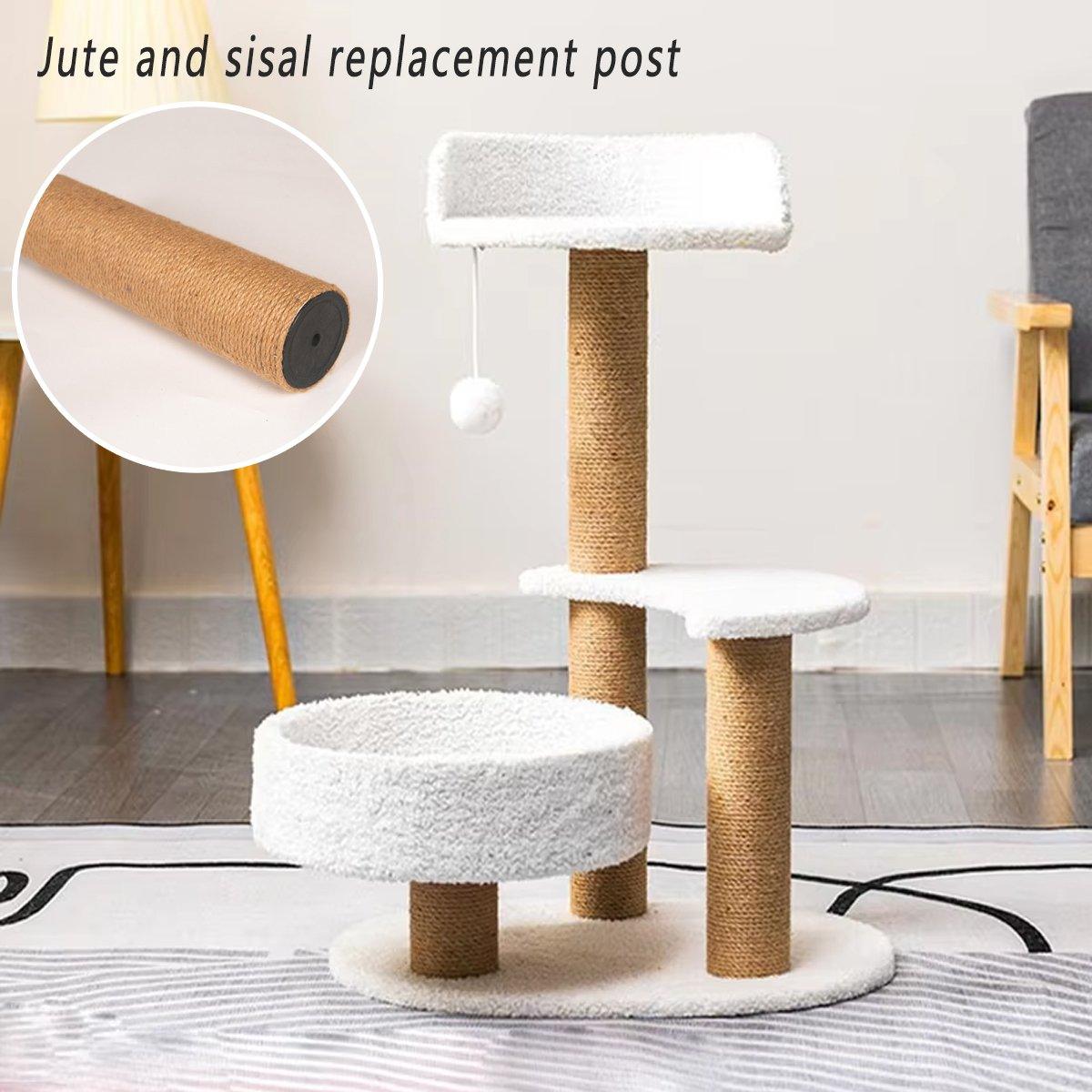 Hemp Rope Pillar Cat Climbing Frame Pillar Jute Sisal Replacement