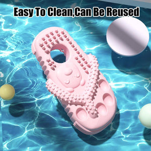 Pet Toys Bite Slippers Dog Chewing Molars Bite Resistant Cleaning Toys Cat Toys