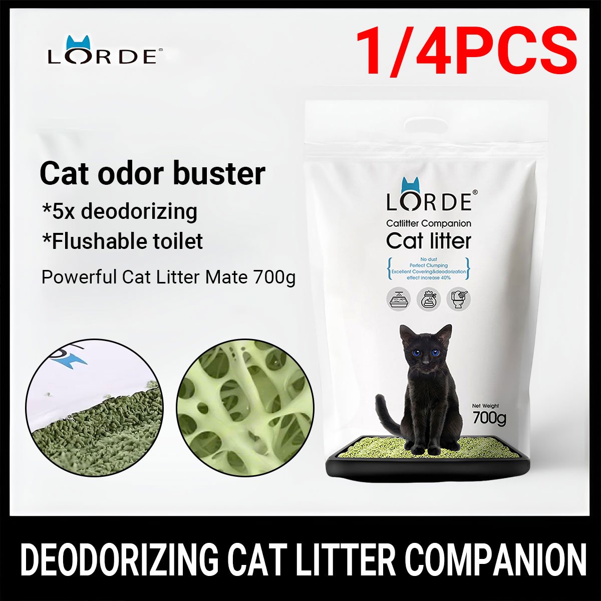 Litter Mate for Superior Odor Control and Clumping