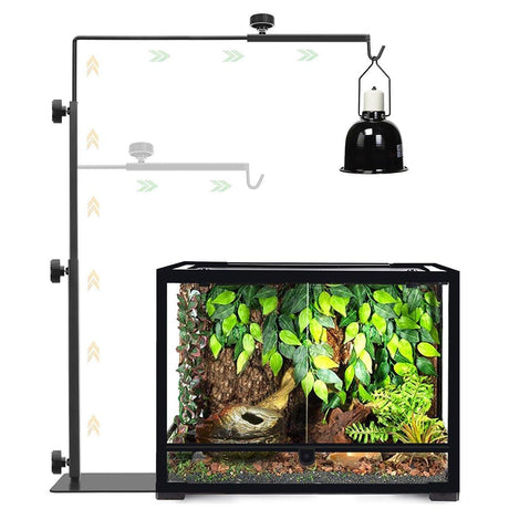 Adjustable Reptile Light Stand