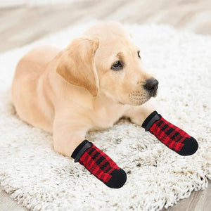 Pet Socks Christmas Dog Socks Warm With Non-slip Bottom