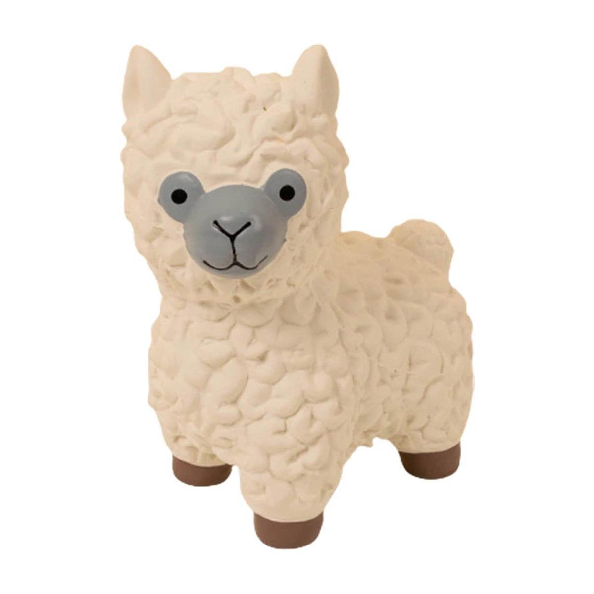 Pet Toy Latex Toy Sound Alpaca Bite Resistant Molars Cartoon Alpaca Dog Toy