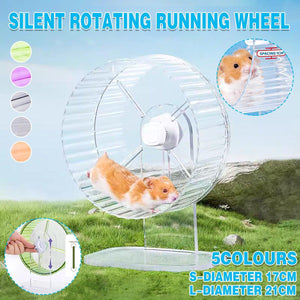 Hamster Silent Spinning Running Wheel