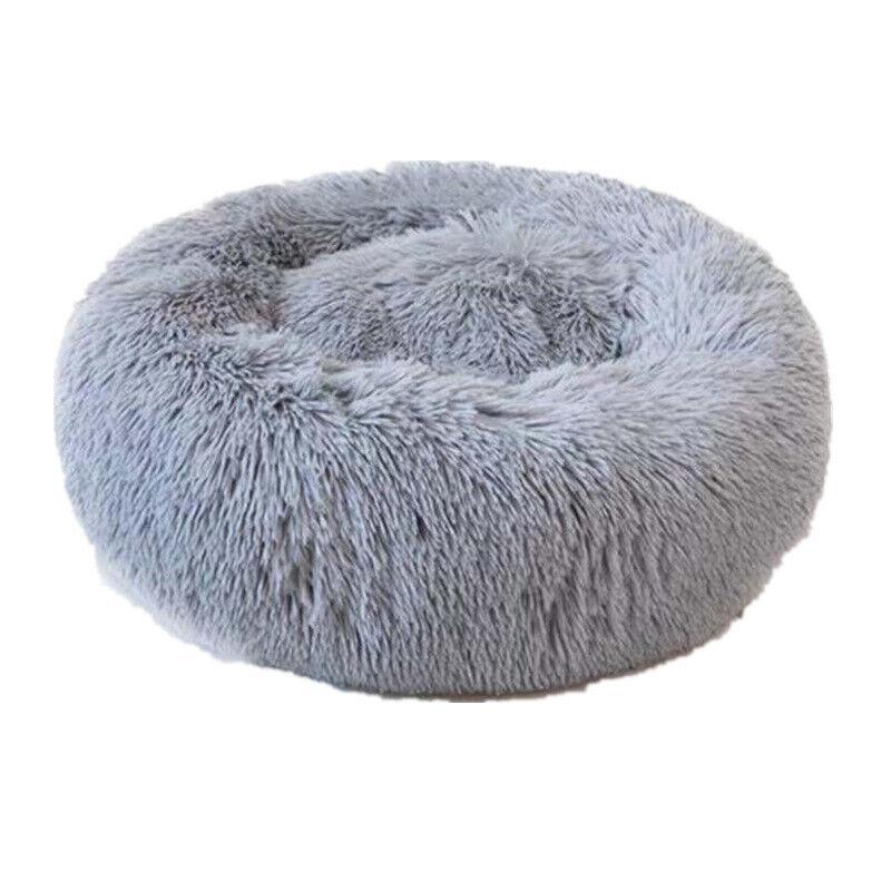 Dog Cat Pet Calming Bed Washable Warm Soft Plush Round