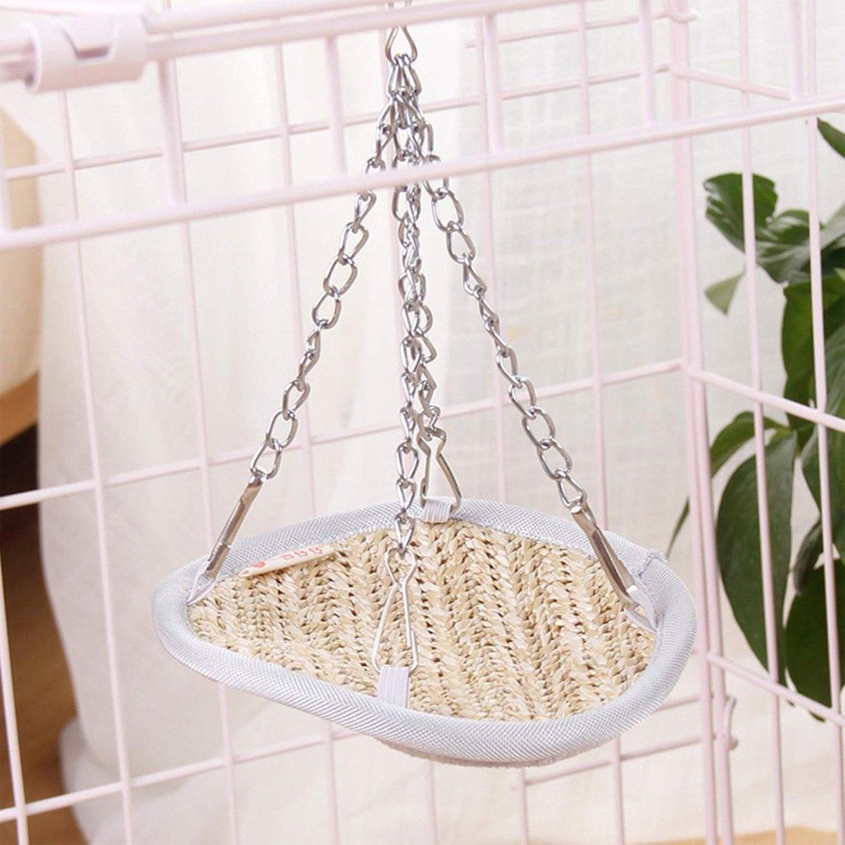 Reversible Hanging Hamster Toy Hammock for All Seasons