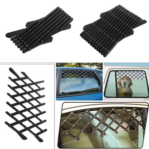 Car Window Guard Dog Cat Out Retractable Fence Pet Guard