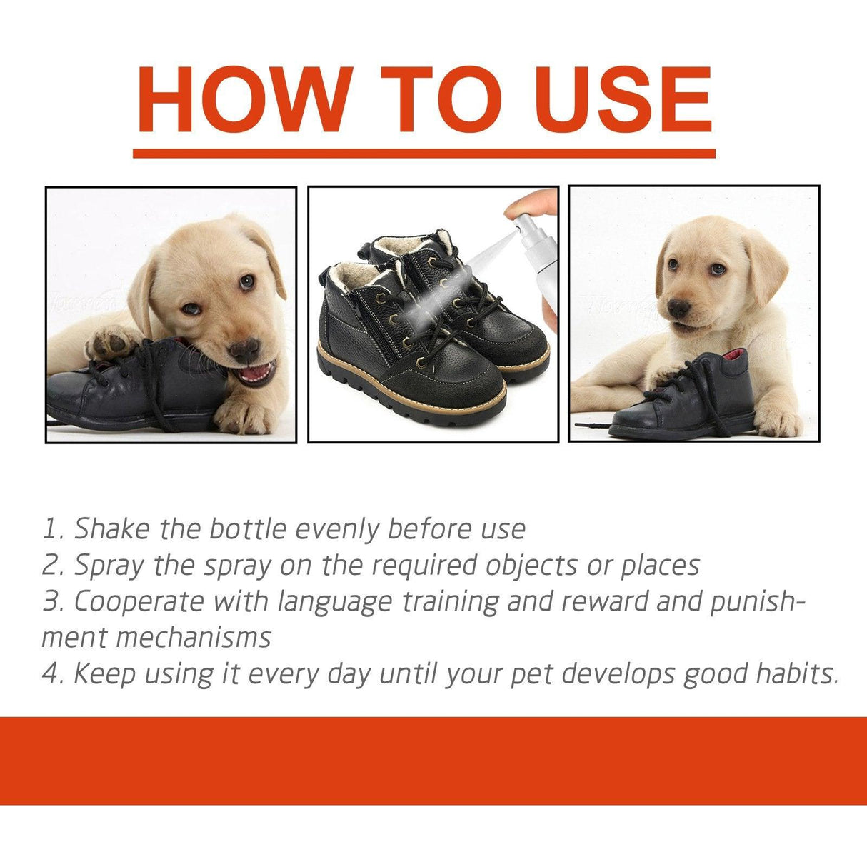 Anti-chewing Spray Anti-dog Scratching Sofa Random Bite Correction Spray