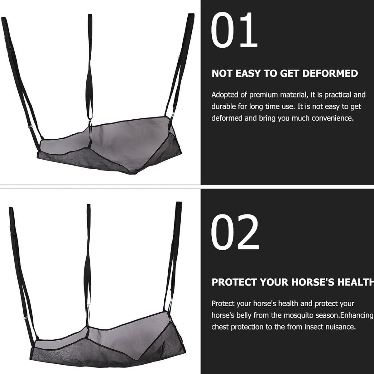 Horse Belly Protection Cover Horse Belly Bag Fly-proof Mosquito-proof Anti-scratch Protection