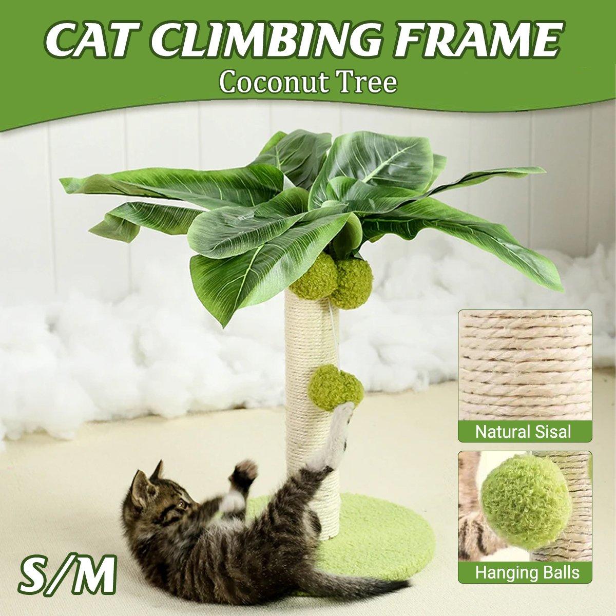 Cat Climbing Frame Coconut Tree Cat Climbing Column Toy