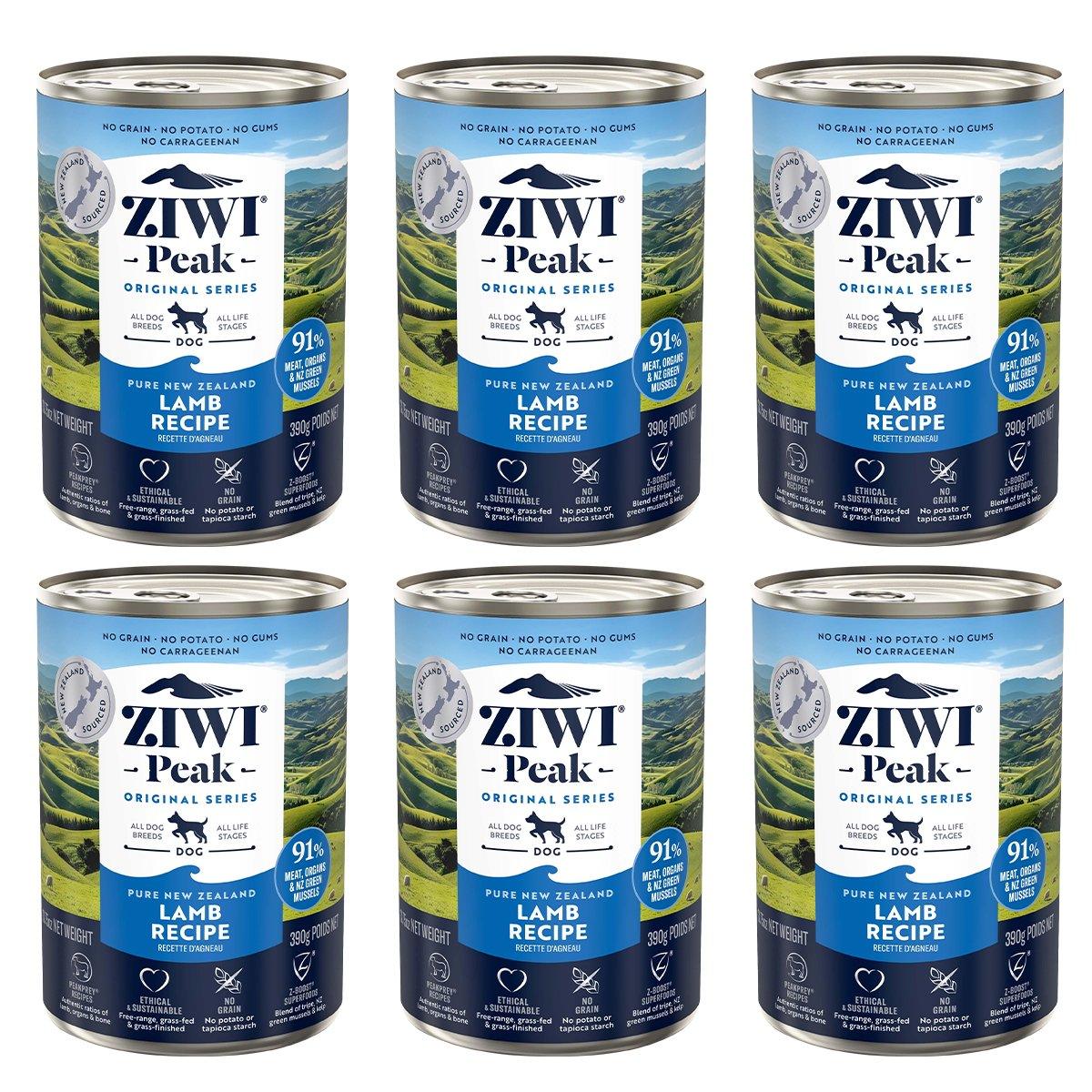 ZIWI Peak Dog Can Lamb | Best Wet Dog Food Australia | 170g,390g