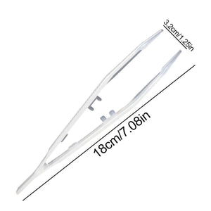 Luminous Tweezers 18cm Straight Feeding Tool For Reptile Tortoise Lizard Frog Spider