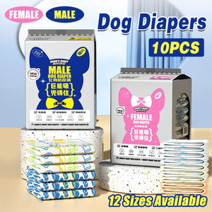 Comfort-Fit Disposable Dog Diapers