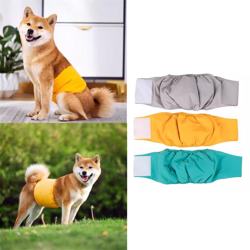 XS-XL Male Dog Diaper Nappy - Puppy Belly Band Sanitary Underpants