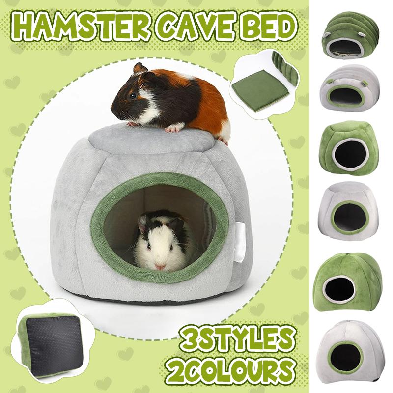 Soft Small Animal Guinea Pig Cozy Warm Pet Tent Hamster House Hideout Cave Bed