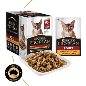 ProPlan Cat Gravy Chicken Wet 12*85g