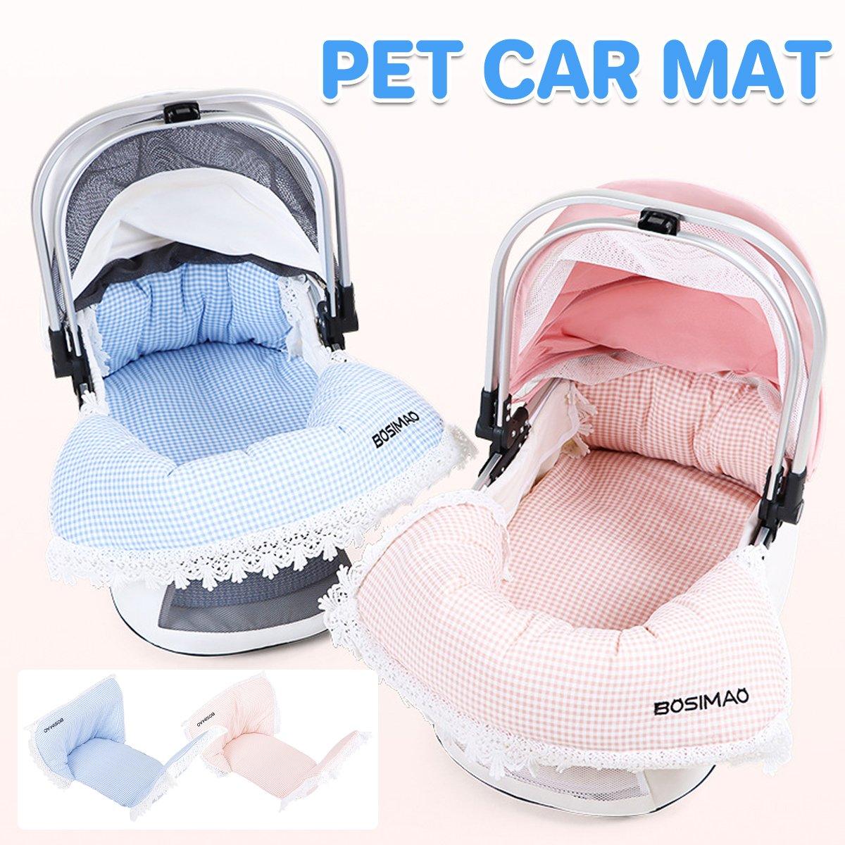 Anti Dirt Pet Car Mats for Cats and Dogs Pushchair Stroller Edge Protector Mat