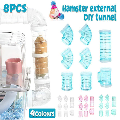 Versatile Hamster Tubes for Exercise