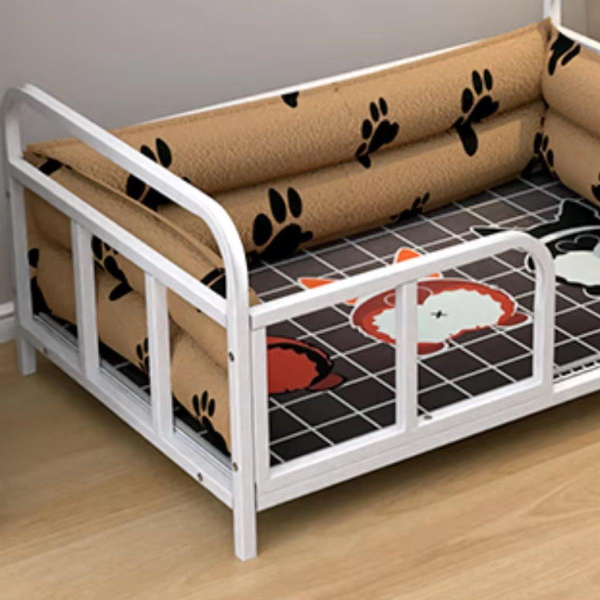 Elevated Dog Bed for All Seasons Moisture-Proof & Breathable Design