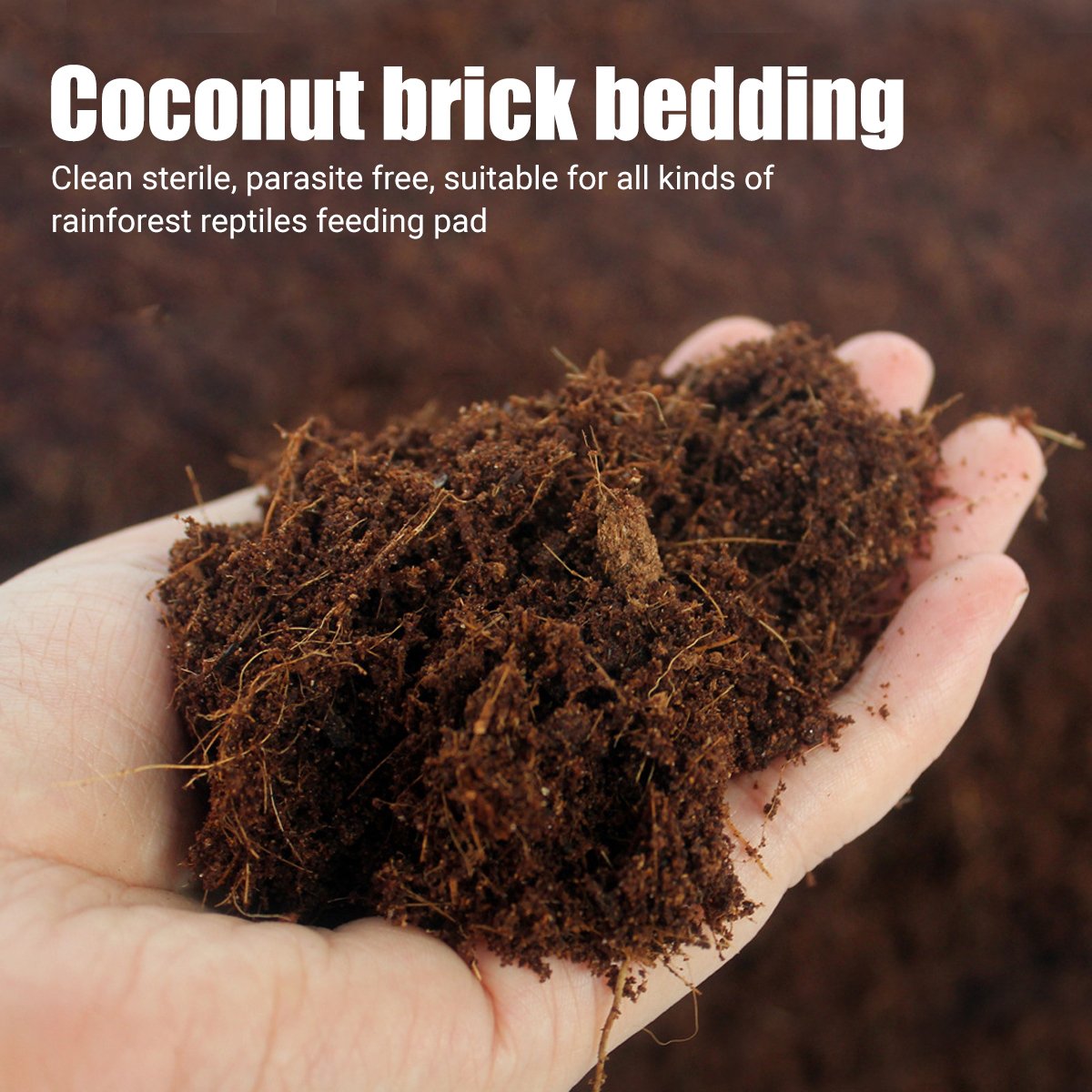 Coconut Soil Reptile Bedding