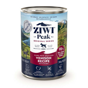 ZIWI Peak Wet Dog Food Venison | Best Wet Dog Food in Australia | 170g, 390g