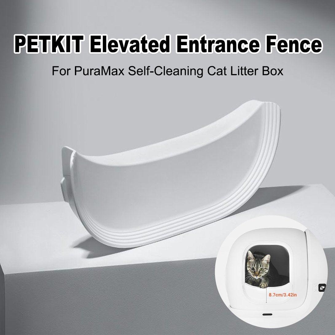 Elevated Cat Litter Box Fence Anti-Tracking Entrance Guard