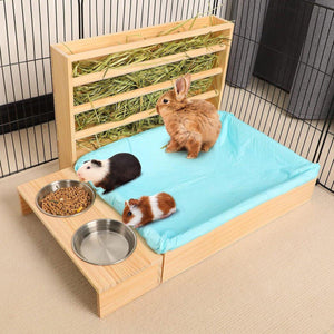 Rutin Small Animal Cage Durable Enclosure for Rabbits Quails & Hamsters