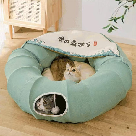 Multi-Functional Cat Tunnel Toy