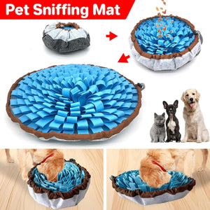 Interactive Snuffle Mat for Dogs Slow Feeding and Mental Stimulation