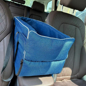 Premium Pet Car Seat Carrier Dog & Cat Car Seat for Safe Travel 48*26*24cm