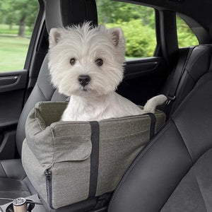 Premium Pet Car Seat Carrier Dog & Cat Car Seat for Safe Travel 48*26*24cm