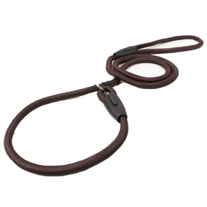 Dog Training Correction Leash Brown