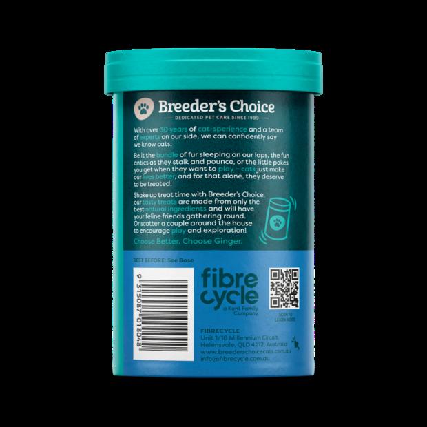 Breeders Choice Cat Treats Chicken, Tuna & Egg 120g