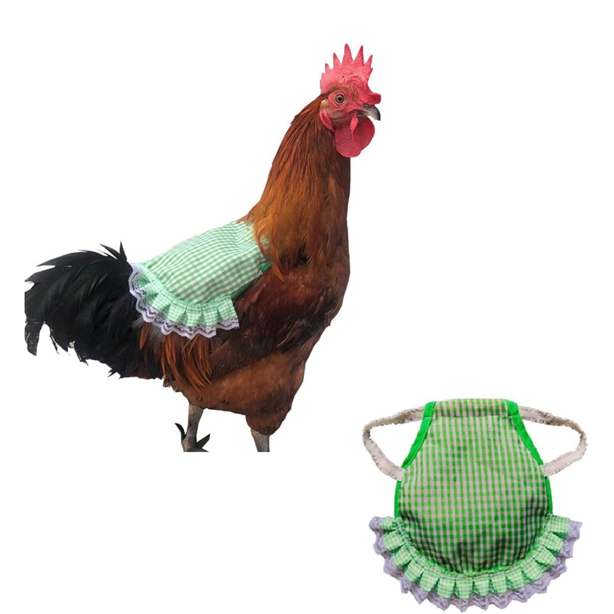 5PC Chicken Saddle Apron for Hen Protection Feather Regeneration & Comfort