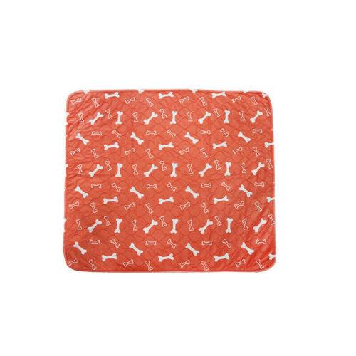 Washable Pet Dog Cat Puppy Training Pee Reusable Pads Cushion Bed Absorbent Mat