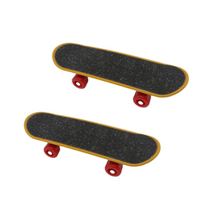 2pcs Parrot Finger Skateboards Set Interactive Mini Scooter for Pets