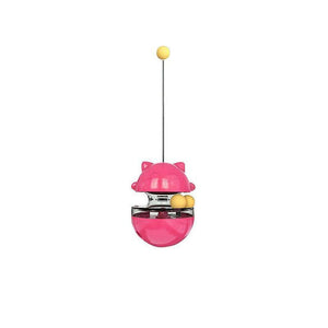 Interactive Cat Toy Treat Dispenser Ball 4 Colours