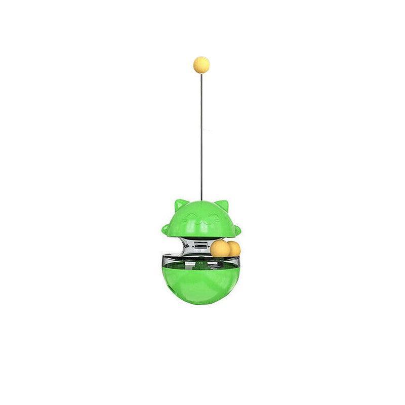 Interactive Cat Toy Treat Dispenser Ball 4 Colours