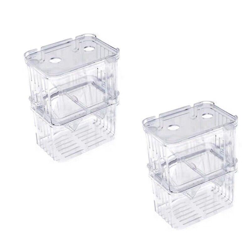 2pcs Fish Breeding Box 13x10x7cm