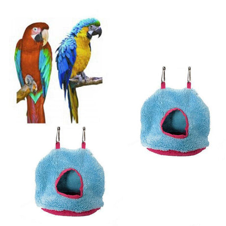 Cozy Parrot House Hammock Hut for Birds